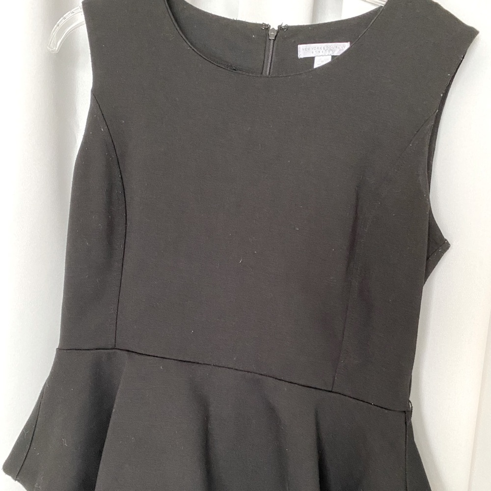 Black New York and Company basic top